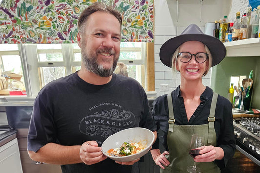 Hadyn Black and Chef Cat Clarke