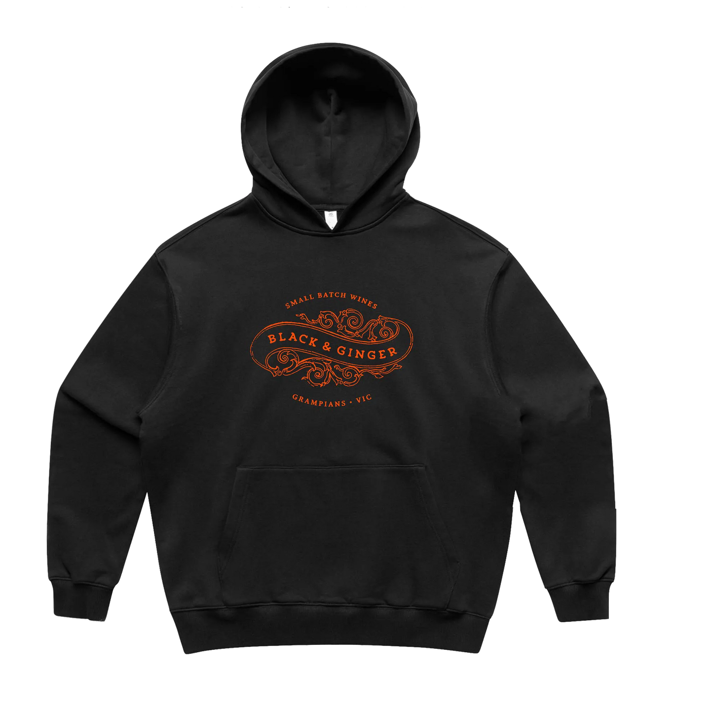 Black & Ginger Hoodie