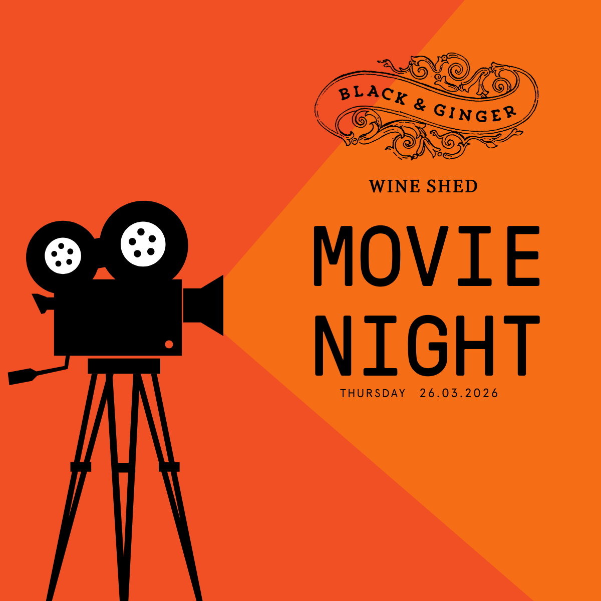 Popcorn & Pours - Movie Night