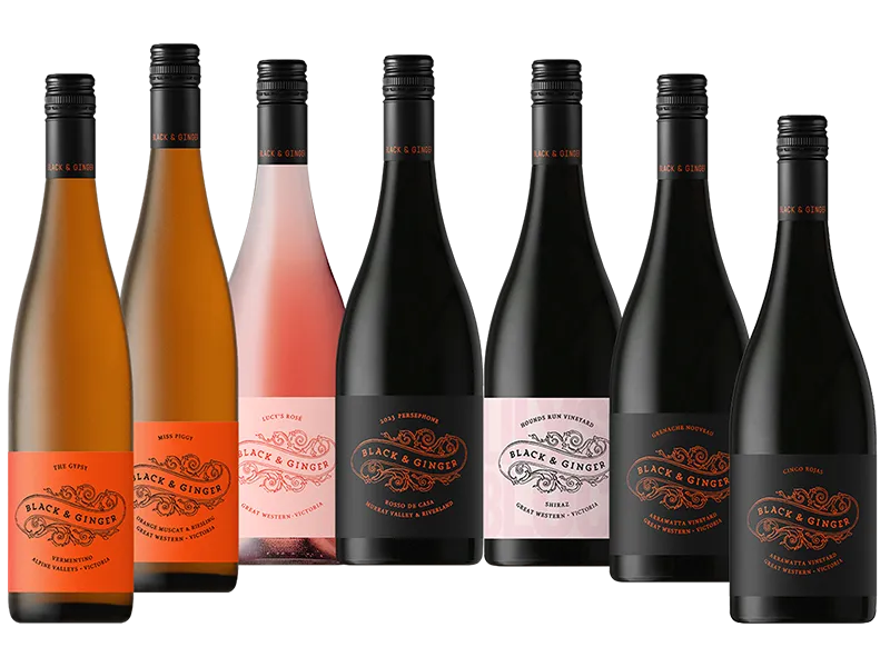 Black and Ginger New Release Bottles