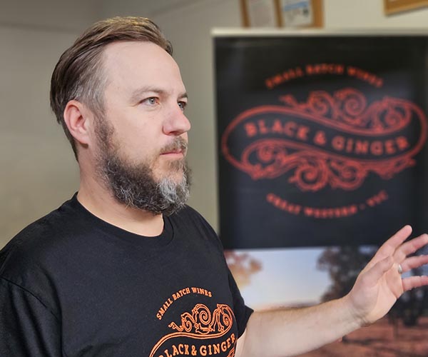 Hadyn Black at Red Series in Ballarat