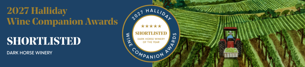 Halliday Wine Companion Dark Horse Winery Shortlist Banner