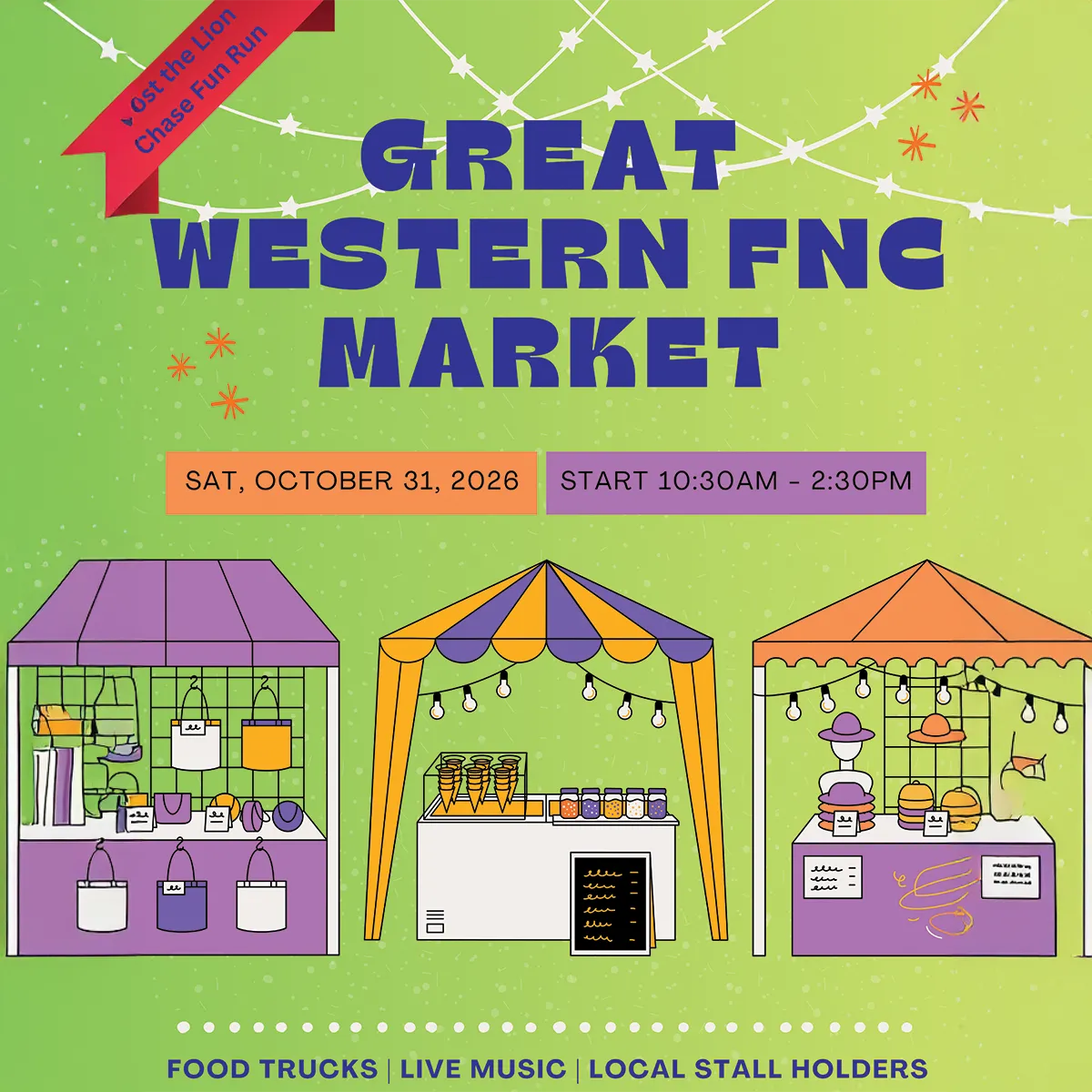 Black & Ginger at the Great Western FNC Market